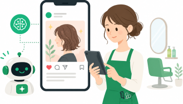 美容室のSNS運用自動化
